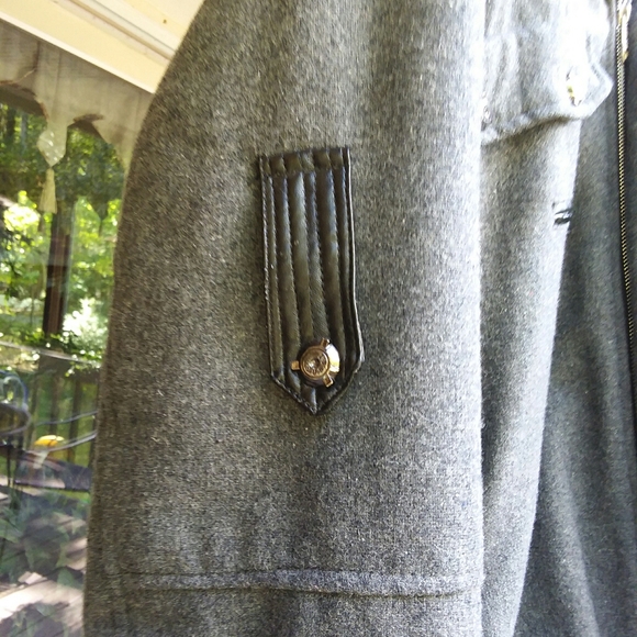 Women's F.U.S.A 1 winter jacket gray black - Picture 7 of 14